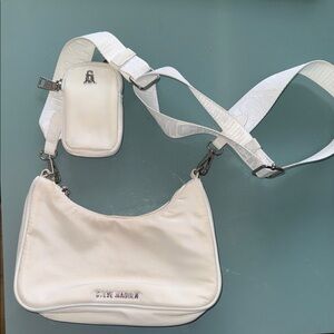 Steve Madden white Shoulder Bag Set